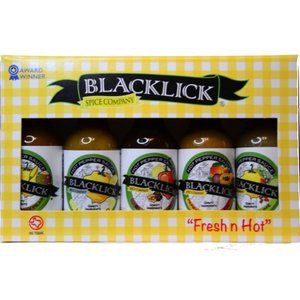 Gourmet Hot Sauce Gift Box 5 Bottle 50 ml each